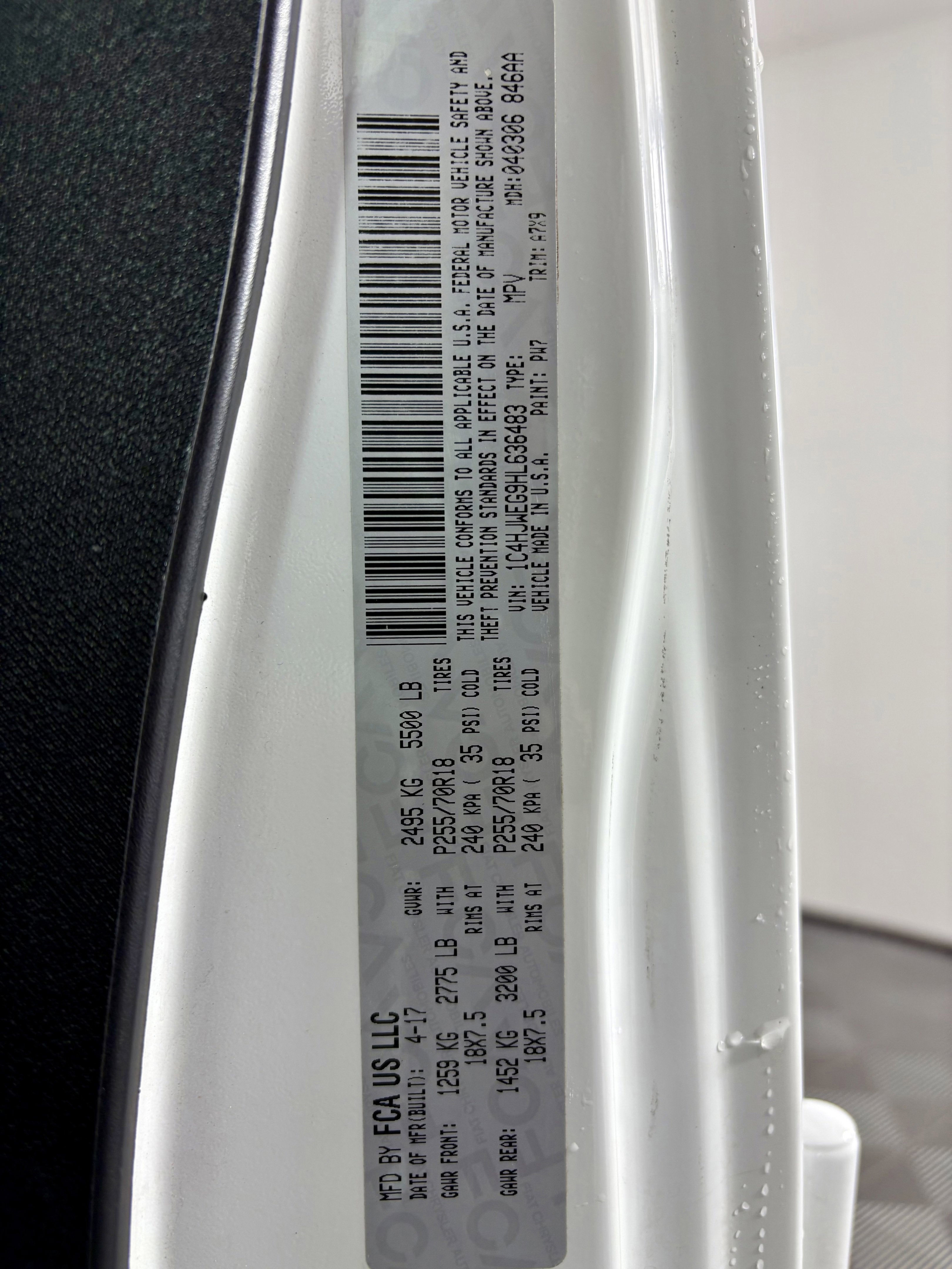 2017 Jeep Wrangler Unlimited Sahara