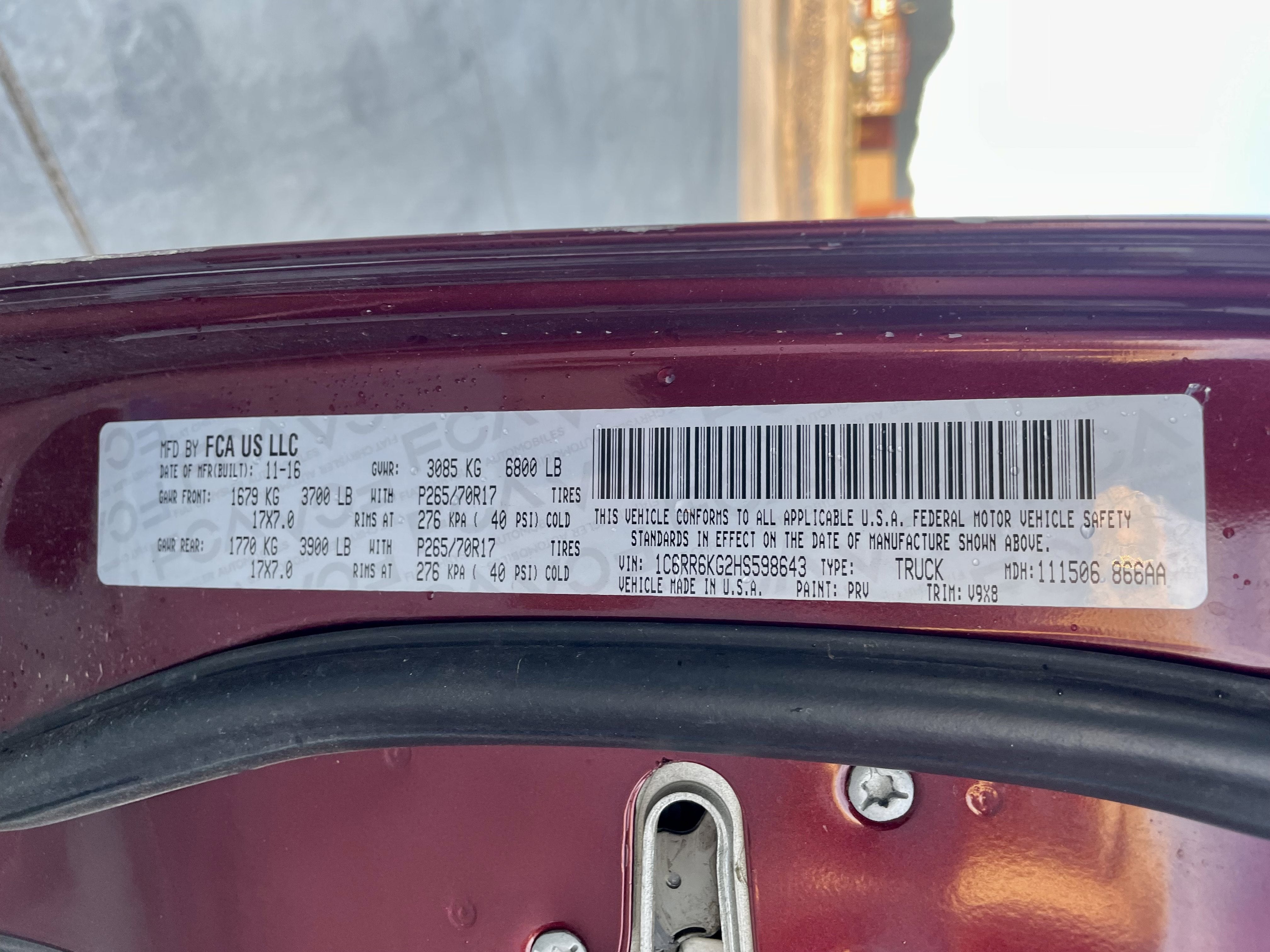 2017 RAM 1500 Express