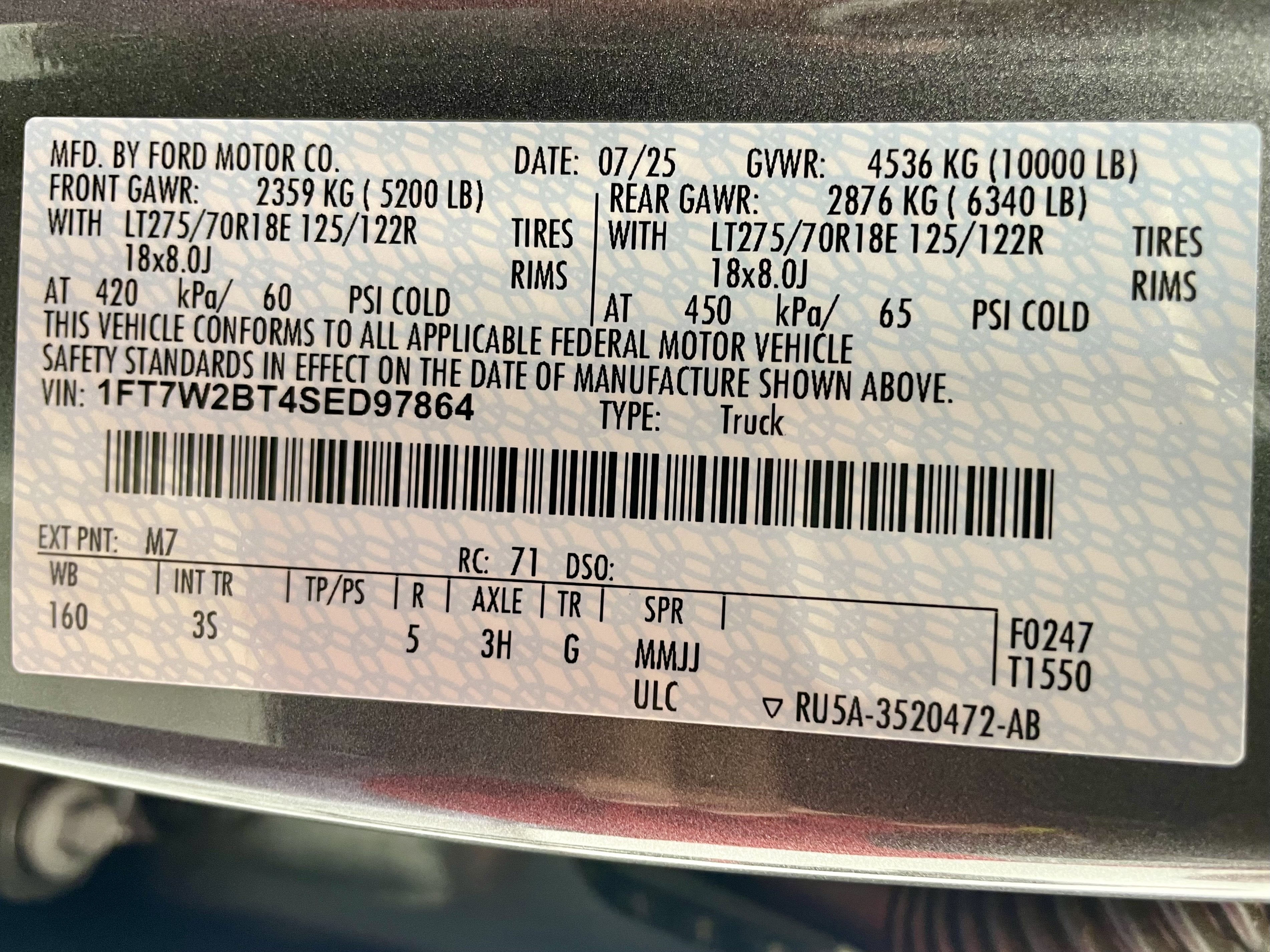 2025 Ford Super Duty F-250 SRW XLT