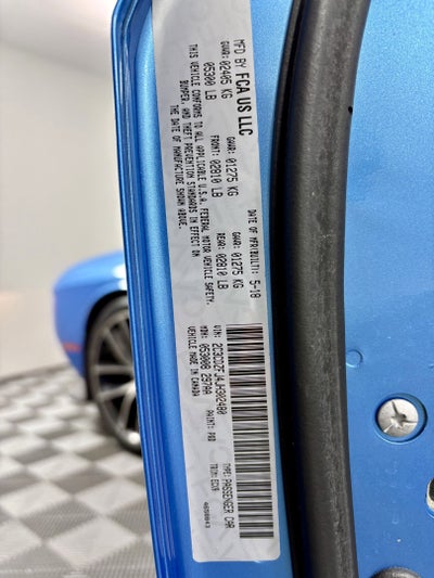 2018 Dodge Challenger 392 Hemi Scat Pack Shaker