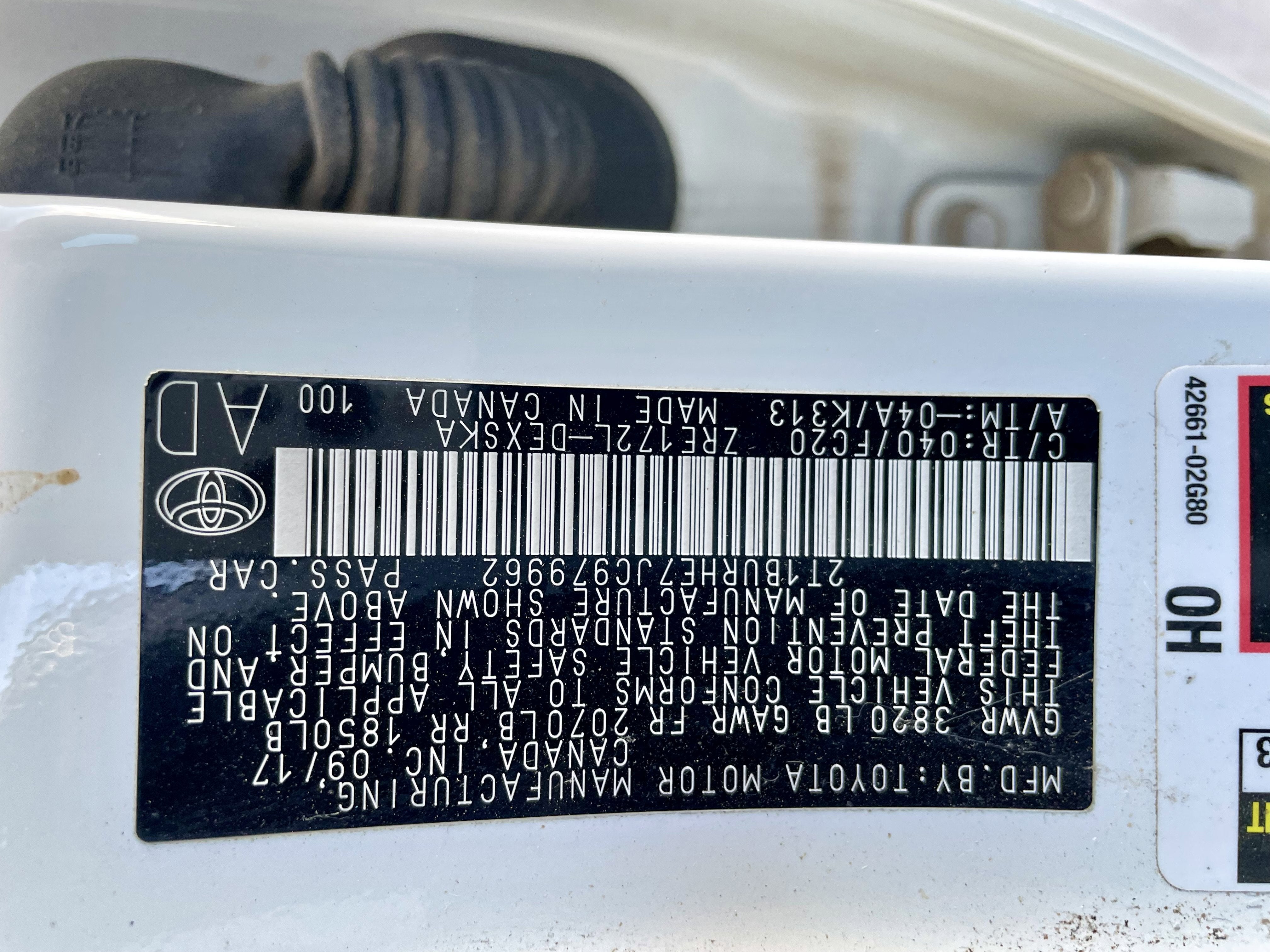 2018 Toyota Corolla L