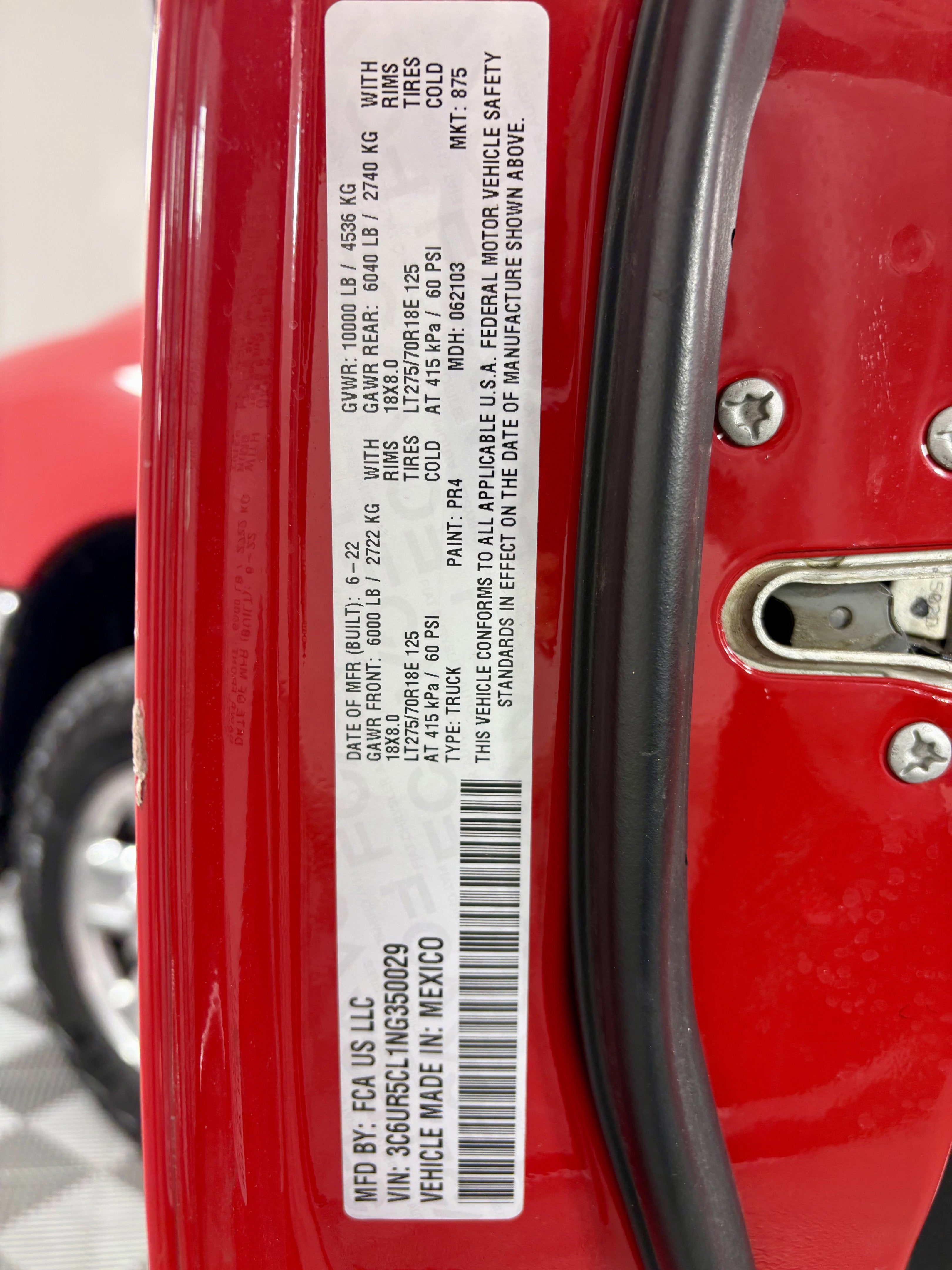 2022 RAM 2500 Tradesman