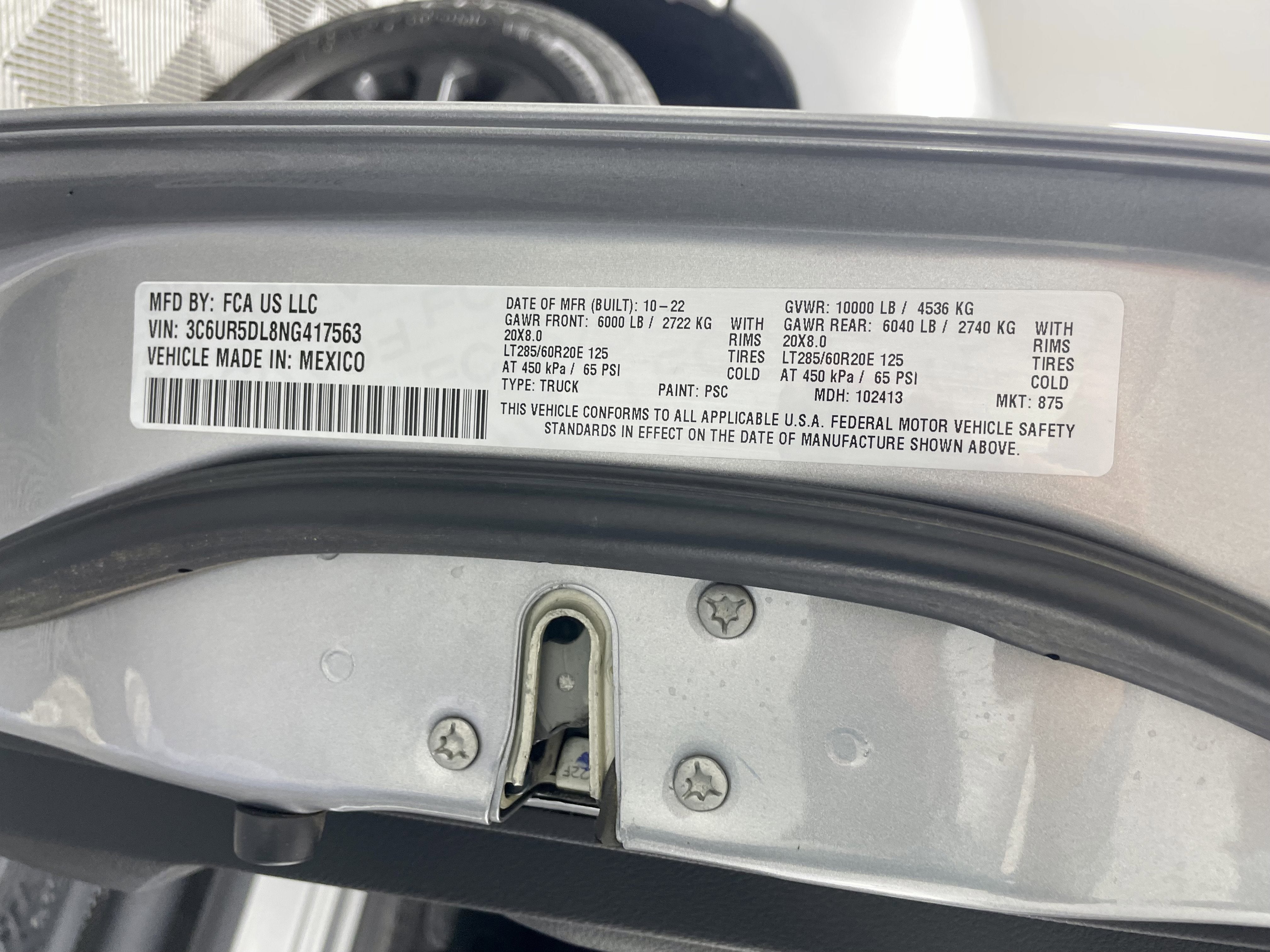 2022 RAM 2500 Big Horn