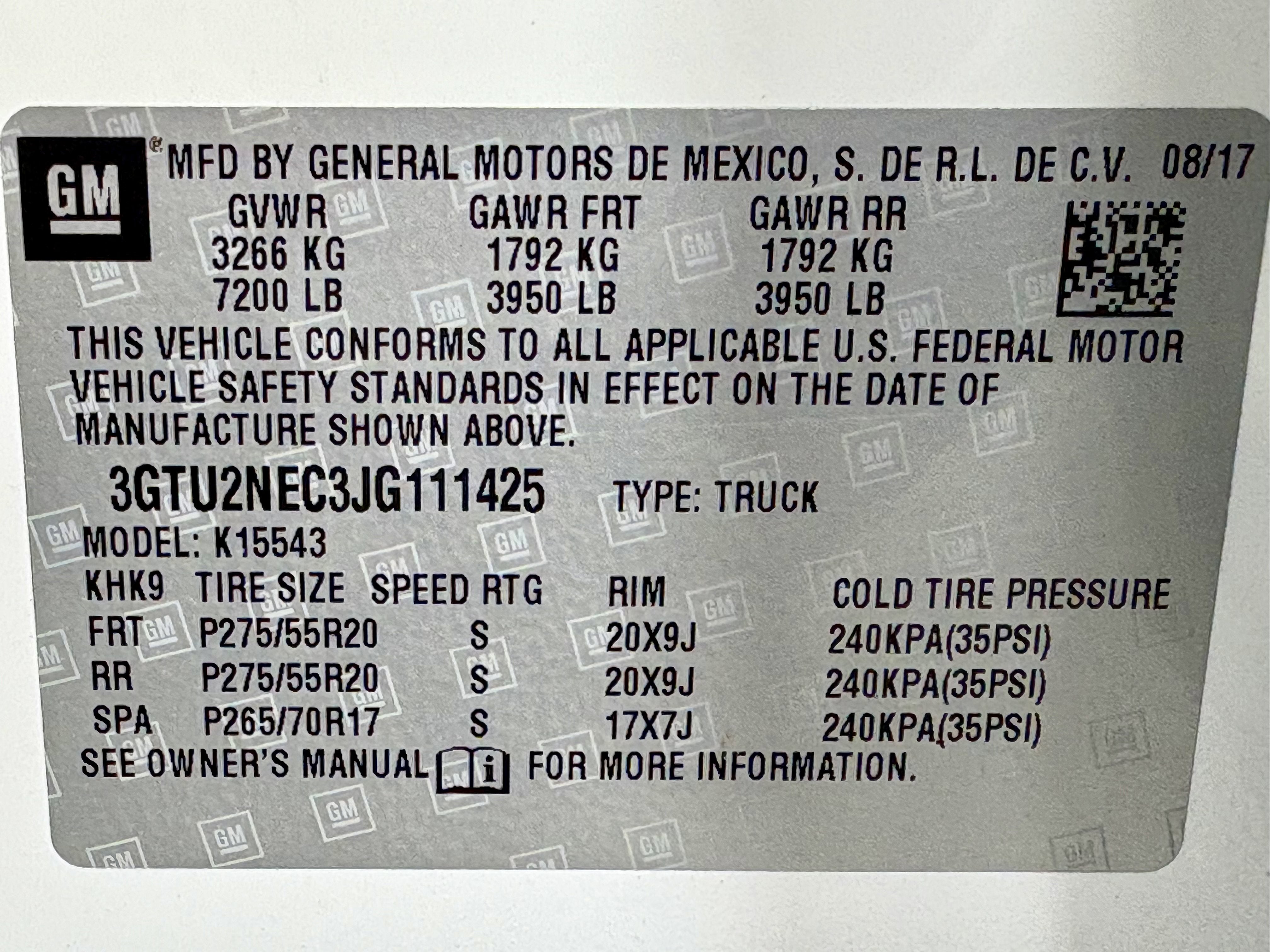 2018 GMC Sierra 1500 SLT