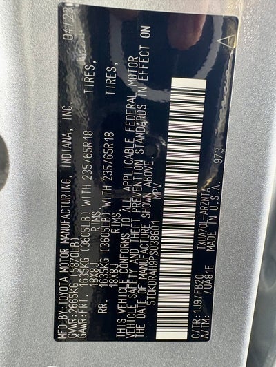 2023 Toyota Highlander L