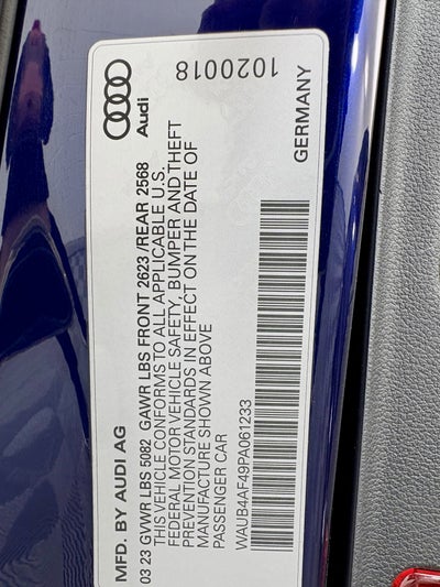 2023 Audi S4 Sedan Premium Plus