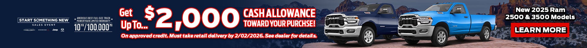 Start Something New Sales Event