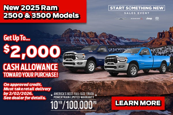 Start Something New Sales Event