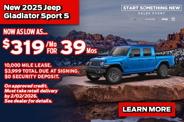 Start Something New Sales Event