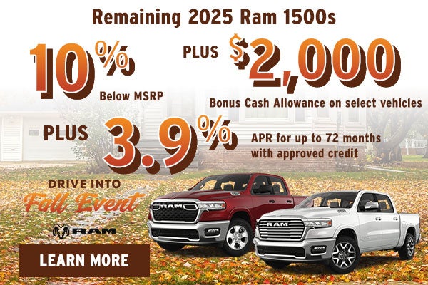 Remaining 2025 Ram 1500s